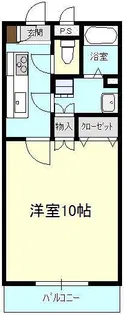 アメニティーコートつくば【4階】の間取り