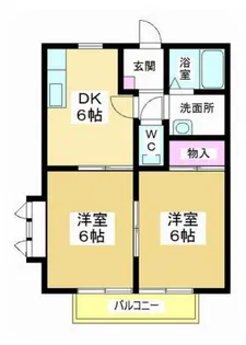 アヴァンセC棟【1階】の間取り