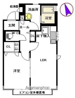 プリムローズ【1階】の間取り