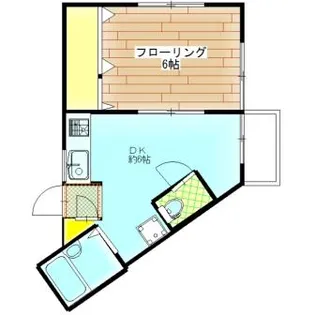 ヴィラ横須賀B棟【1階】の間取り