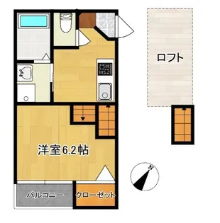 コンフォートメゾン吉塚【1階】の間取り