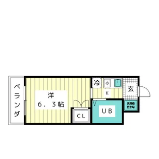ピュアハウス【2階】の間取り