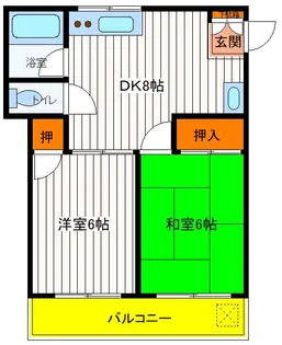 東京都立川市曙町3【マンション】の間取り