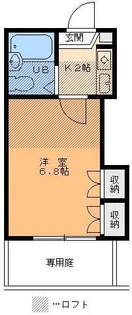 タンドレス藤原【1階】の間取り