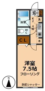ル・グラン高井戸【1階】の間取り