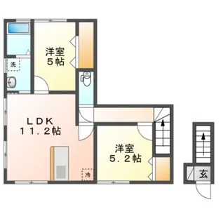 プランドール柏【2階】の間取り