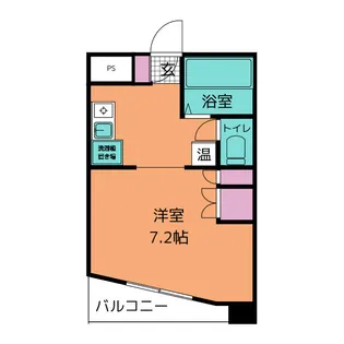 へんぜるハイツ【4階】の間取り