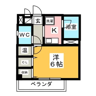 CHATOOL本町【3階】の間取り