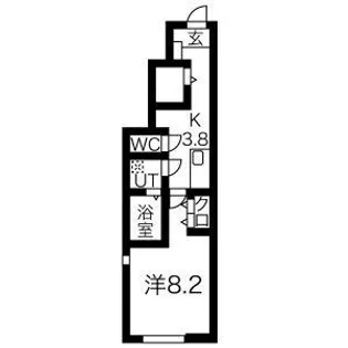 seesaw清水町【1階】の間取り