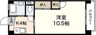 岩田ビル(口田南)【4階】の間取り
