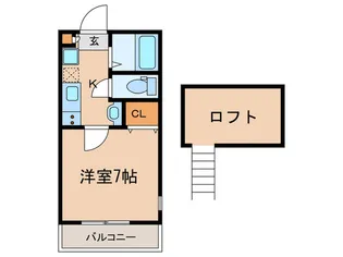 BestStage鶴瀬東【3階】の間取り