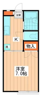 ひかりハイツ【2階】の間取り