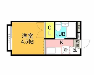 リザ・西八王子【2階】の間取り