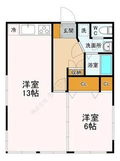 米山ビル【1階】の間取り