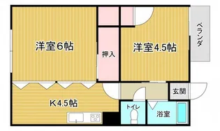 白島田村ビル【3階】の間取り