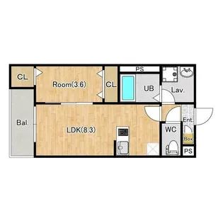 ジーメゾン綾瀬寺尾中【1階】の間取り