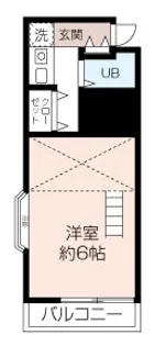 グルーラ浦賀【2階】の間取り