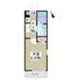 フォーサイト熊谷【1階】の間取り