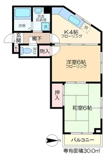 メゾン由紀【2階】の間取り
