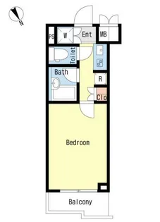ルーブル大崎参番館【1階】の間取り