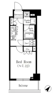 セレサ市川行徳【3階】の間取り