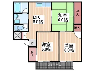 シャルム21【1階】の間取り