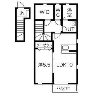 Cassa forte (カッサ フォルテ)【1階】の間取り