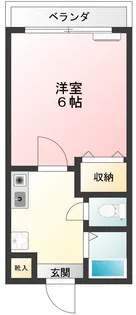 ハウズ高円寺【1階】の間取り