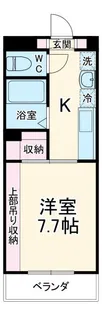 クラージュ湘南【2階】の間取り