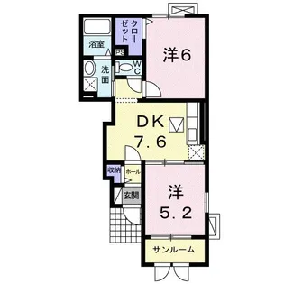 プレミアム【1階】の間取り