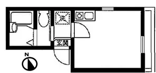 クミハウス上野【2階】の間取り