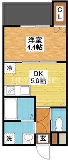 ALUCIA(アルシア)【3階】の間取り