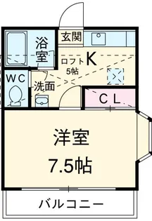 セントポーリア 壱番館【1階】の間取り