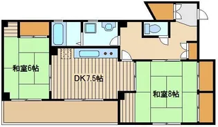 東京都練馬区大泉町2【マンション】の間取り