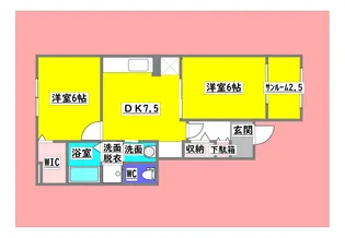 広島県東広島市西条町寺家【アパート】の間取り