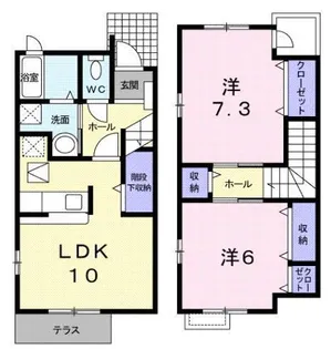 ビエント紫風VIの間取り