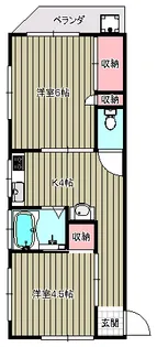 東京都練馬区氷川台3【マンション】の間取り