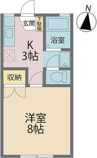 ドエリング【1階】の間取り