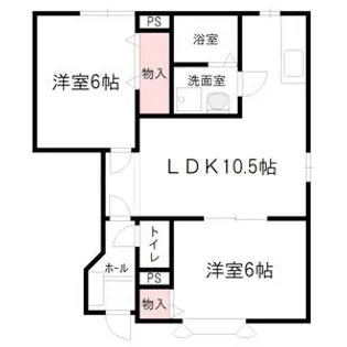 ソレイユ・ルヴァンB棟【1階】の間取り