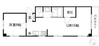 ベルトゥリー三宮【4階】の間取り