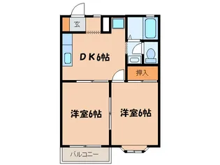 ドミ-ルFの間取り