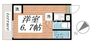 アルカンシェル薬園台【1階】の間取り