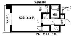 ホルトハイム神松寺【1階】の間取り