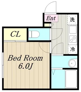 カインドネス厚木旭町II【2階】の間取り