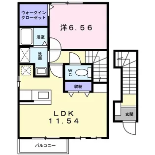鹿児島県鹿児島市坂之上1【アパート】の間取り