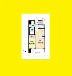 セレニテ十三ミラク【5階】の間取り