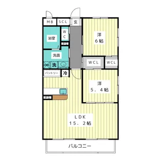 (仮称)cc hayato【1階】の間取り