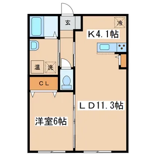 COMFORT・M(コンフォート・エム)【2階】の間取り