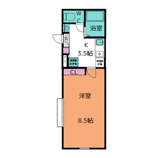 Grande【3階】の間取り