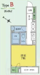 ルミエール【1階】の間取り